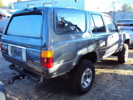 1990 TOYOTA 4RUNNER, 3.0L, 5SPEED 4WD, COLOR GRAY, STK Z15886